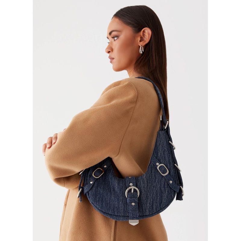 Sofia Shoulder Bag – Dark Blue