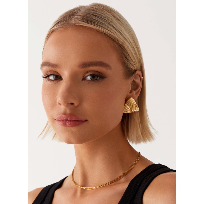 Unholy Earrings – Gold