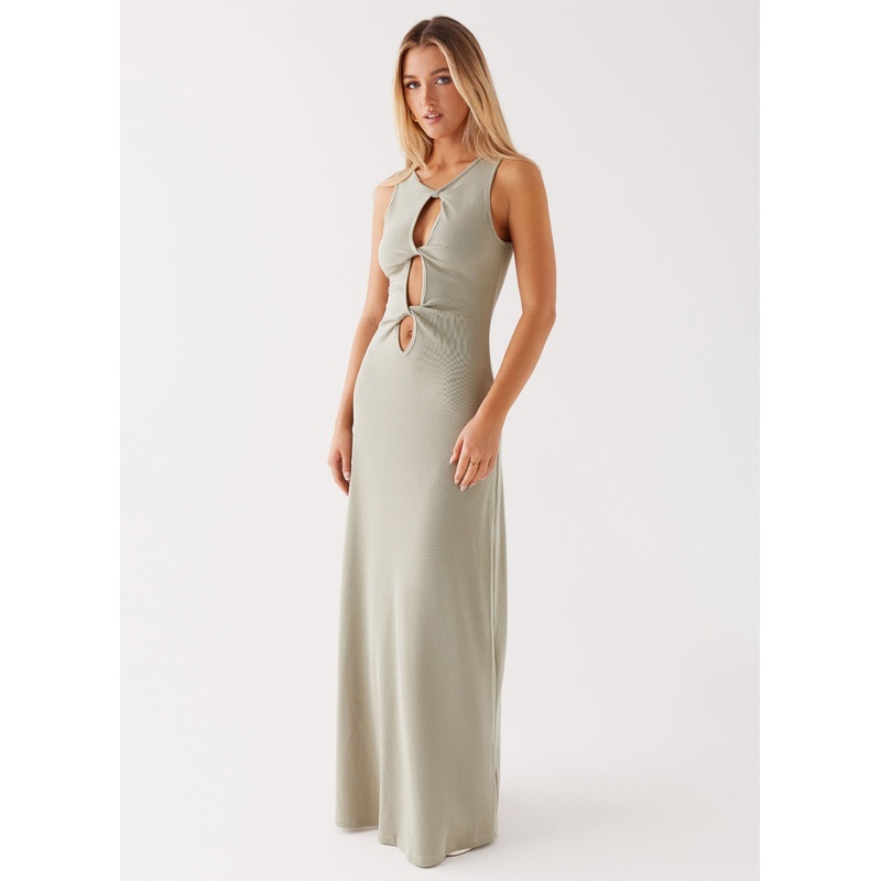 Valli Maxi Dress – Sage