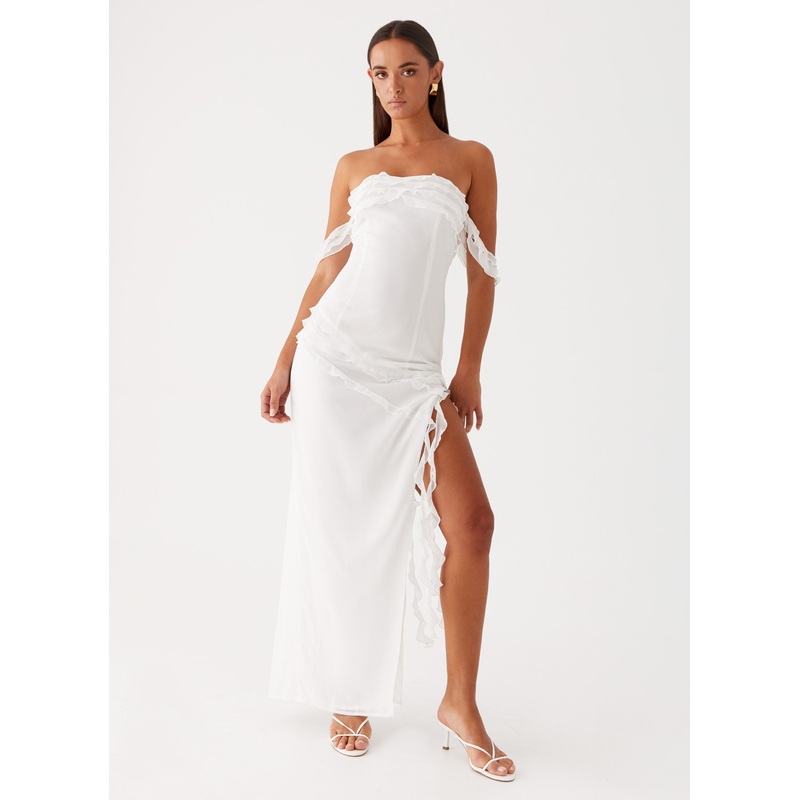 Alaska Maxi Dress – White
