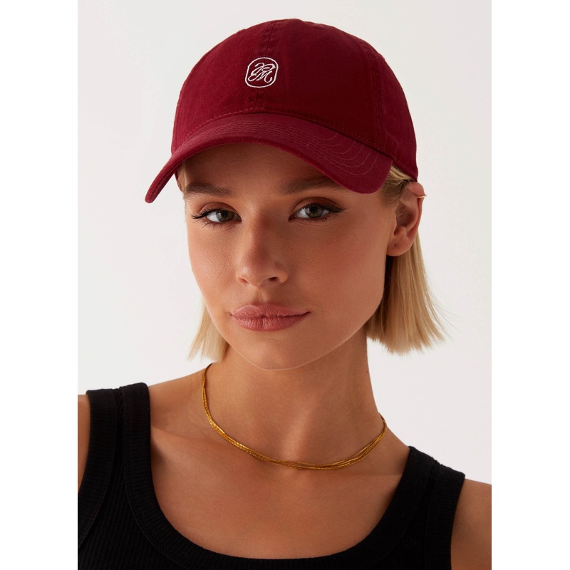 Big Hit Baseball Cap – Maroon