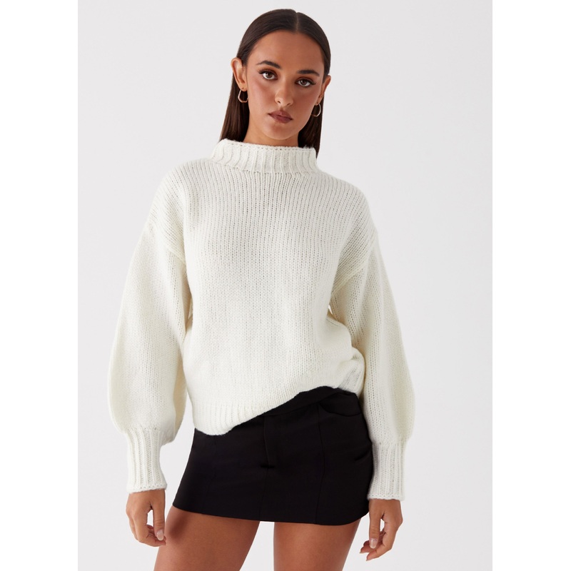 Charleston Knit Jumper – Off White