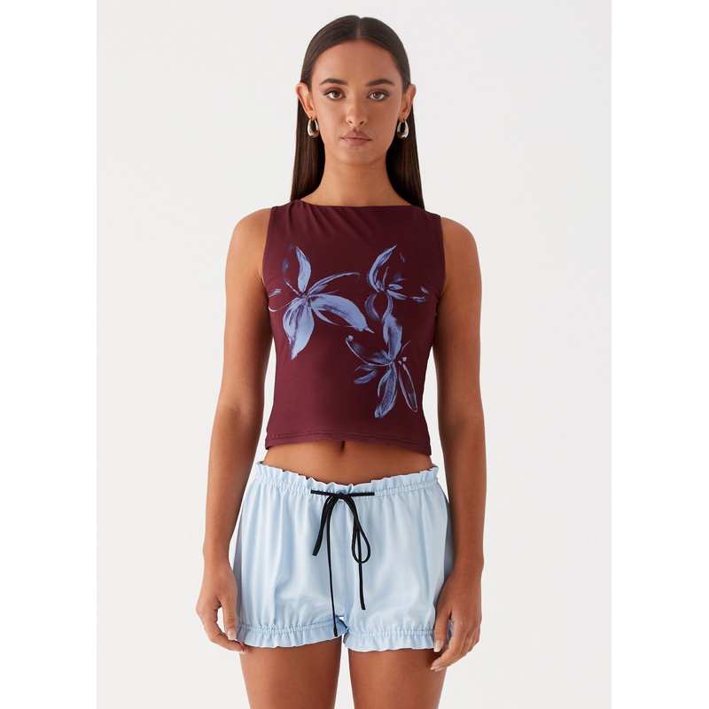 Clubhouse Bloomer Shorts – Blue
