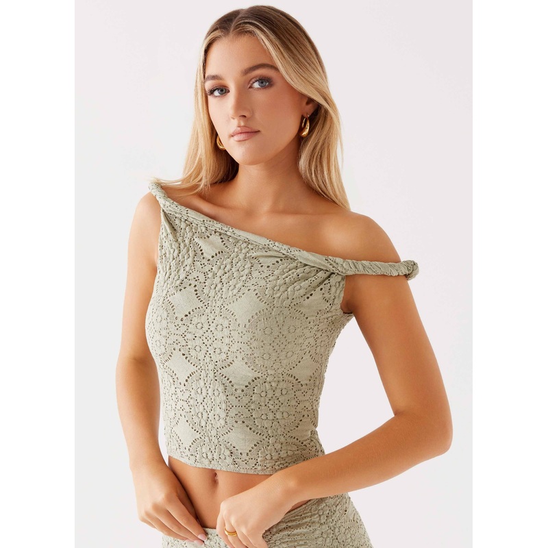 Diamond Sky Top – Sage