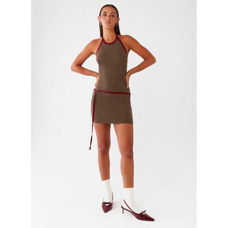 Ferne Mini Dress – Iron Grey