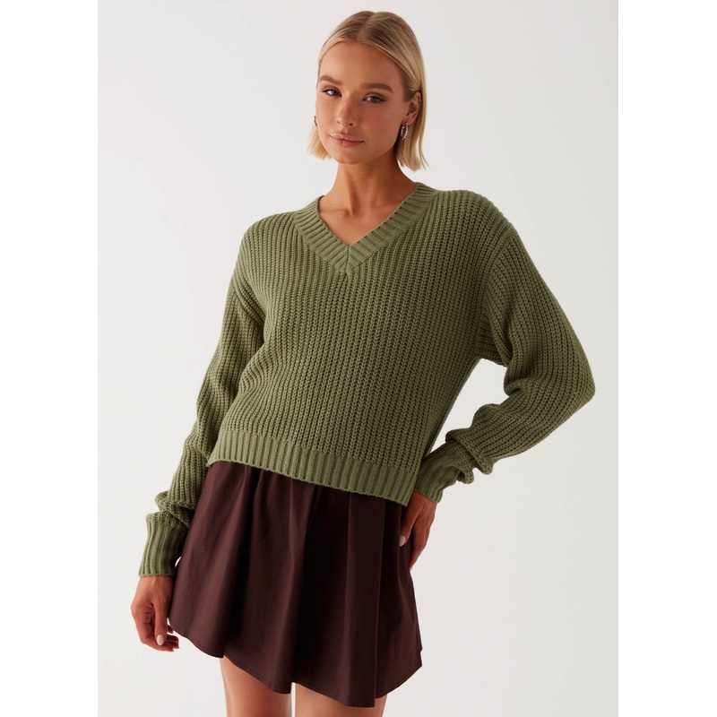 Jenson Sweater – Khaki