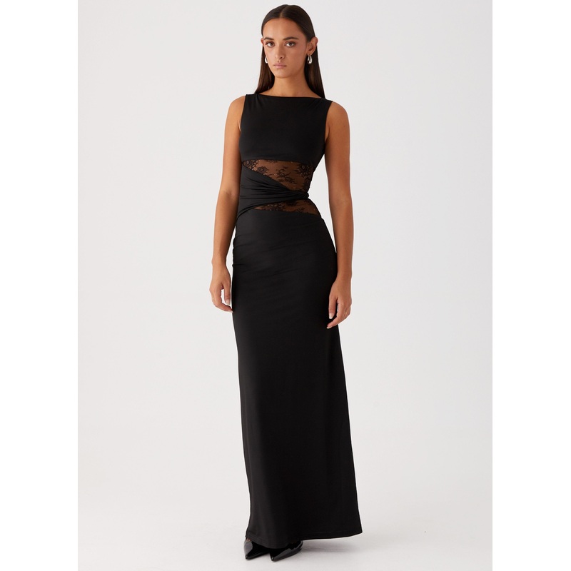 Karma Maxi Dress – Black