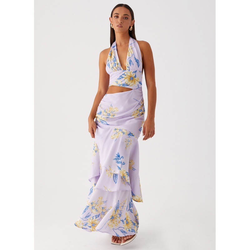Mikayla Maxi Dress – Lavender