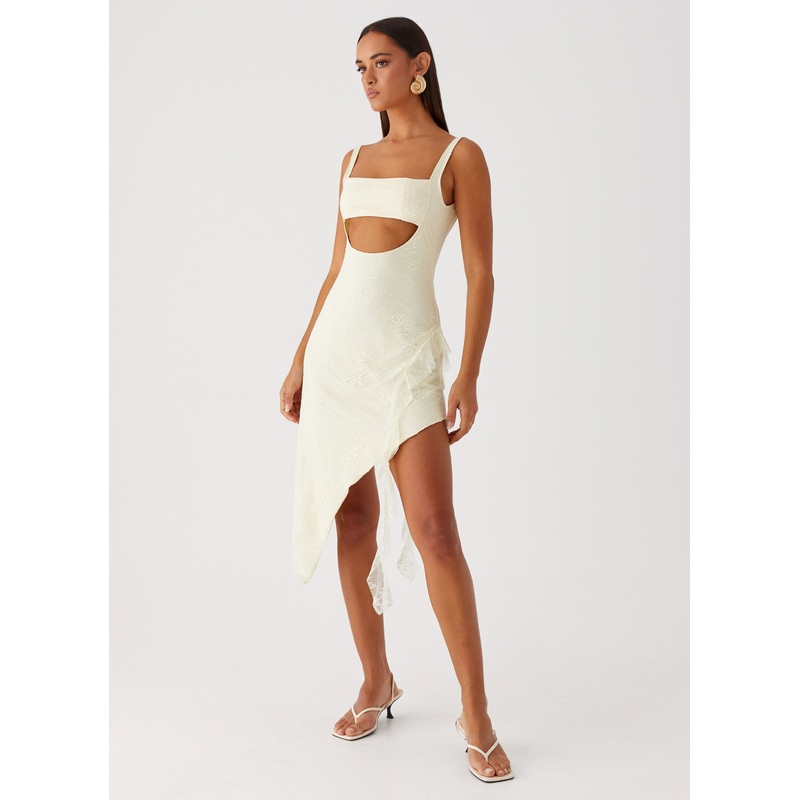 Patricia Midi Dress – Yellow