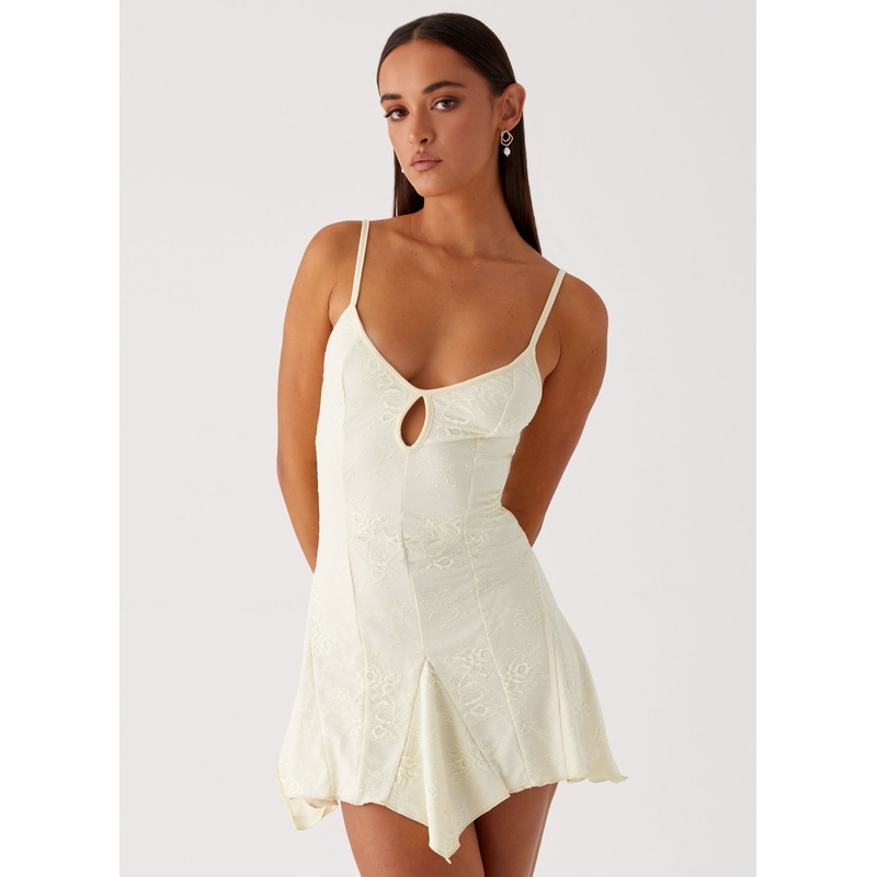 Surry Mini Dress – Yellow