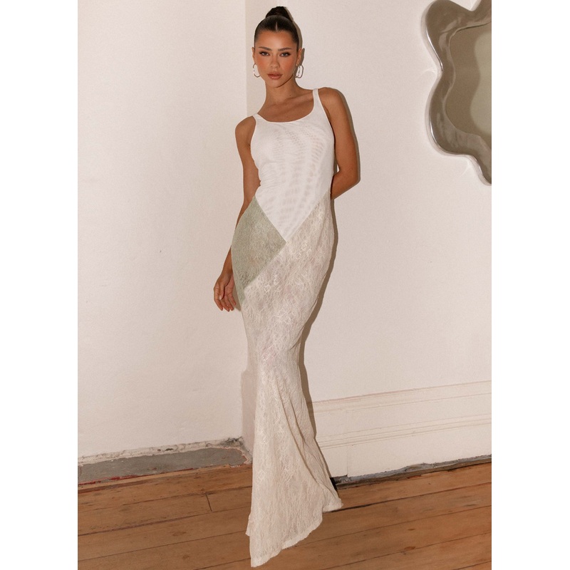 Twilight Dreams Maxi Dress – Ivory
