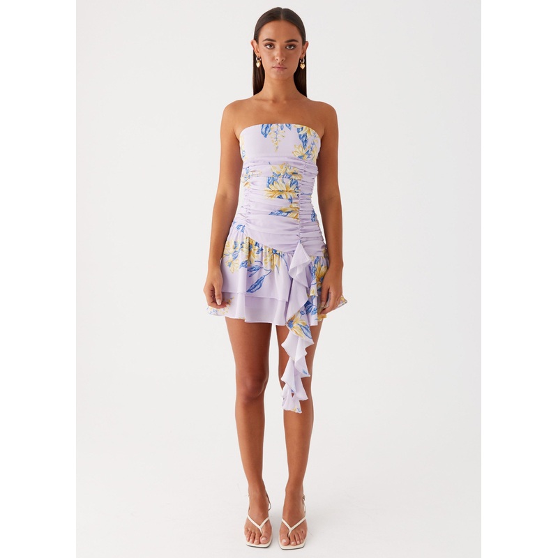 Viviana Mini Dress – Lavender