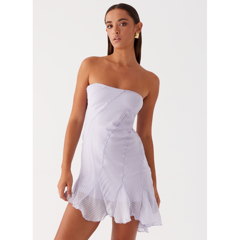 Yolanda Mini Dress – Lavender