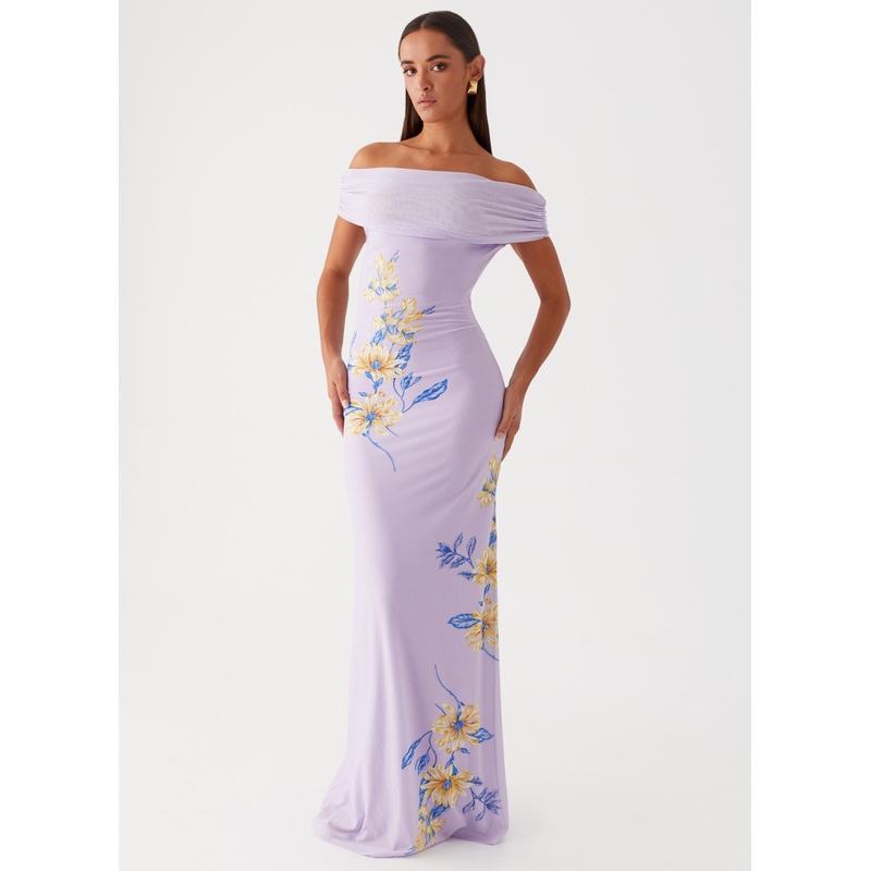 Yvonne Maxi Dress – Lavender