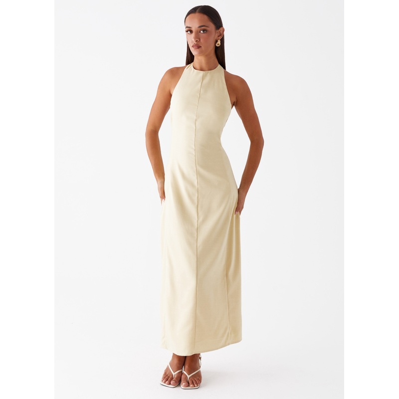 Anita Maxi Dress – Yellow