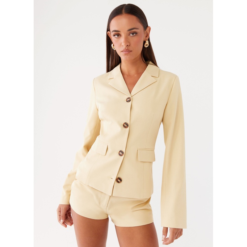 Mercury Fitted Jacket – Butter