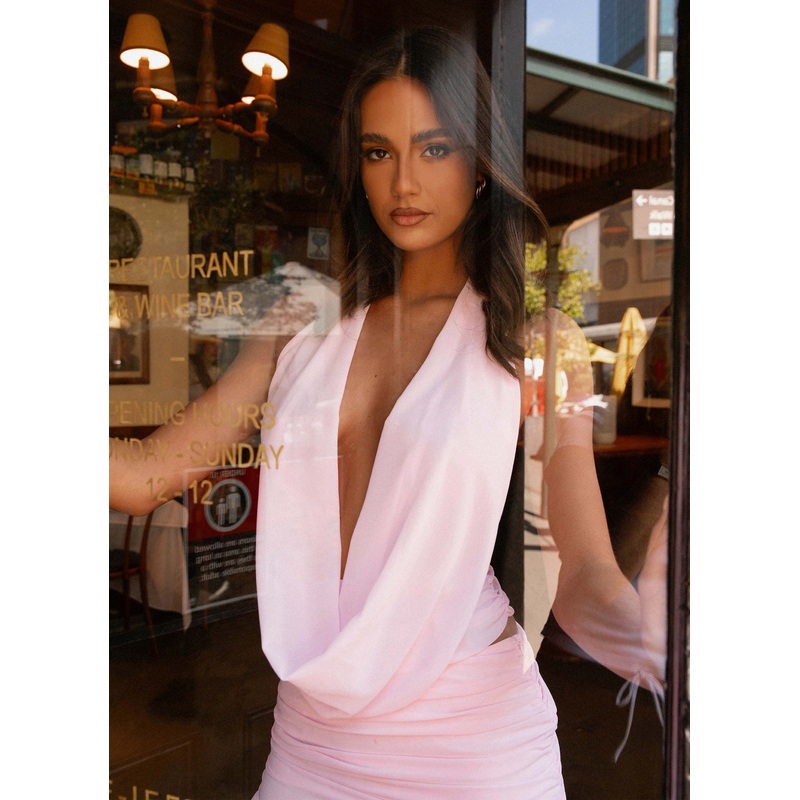 Sawyer Mesh Top – Pink