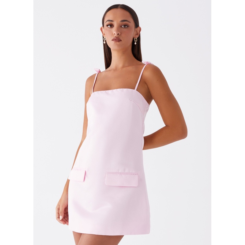 Sweet Sunday Mini Dress – Pink