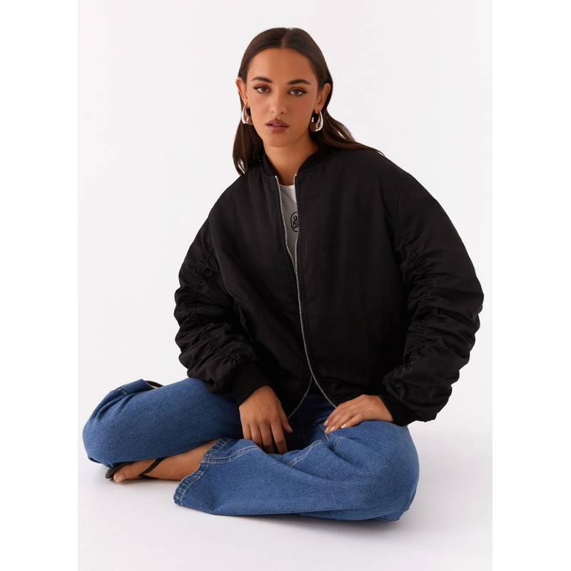 Webster Bomber Jacket – Black