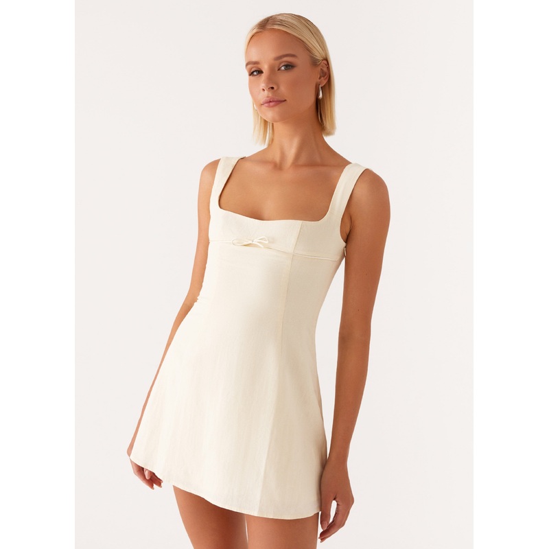 Cadence Mini Dress – Yellow