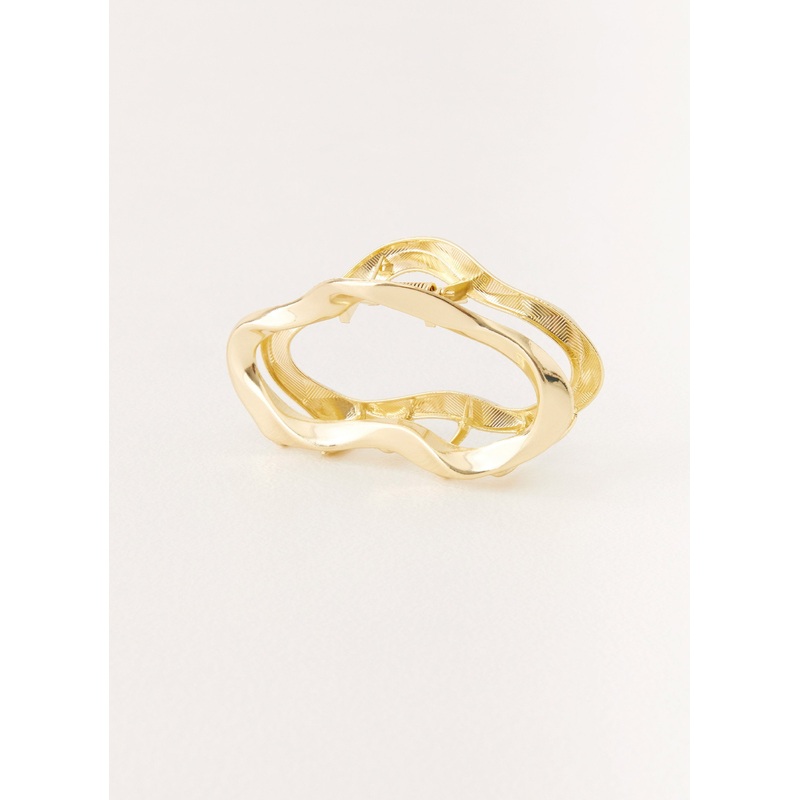 Clean Girl Claw Clip – Gold
