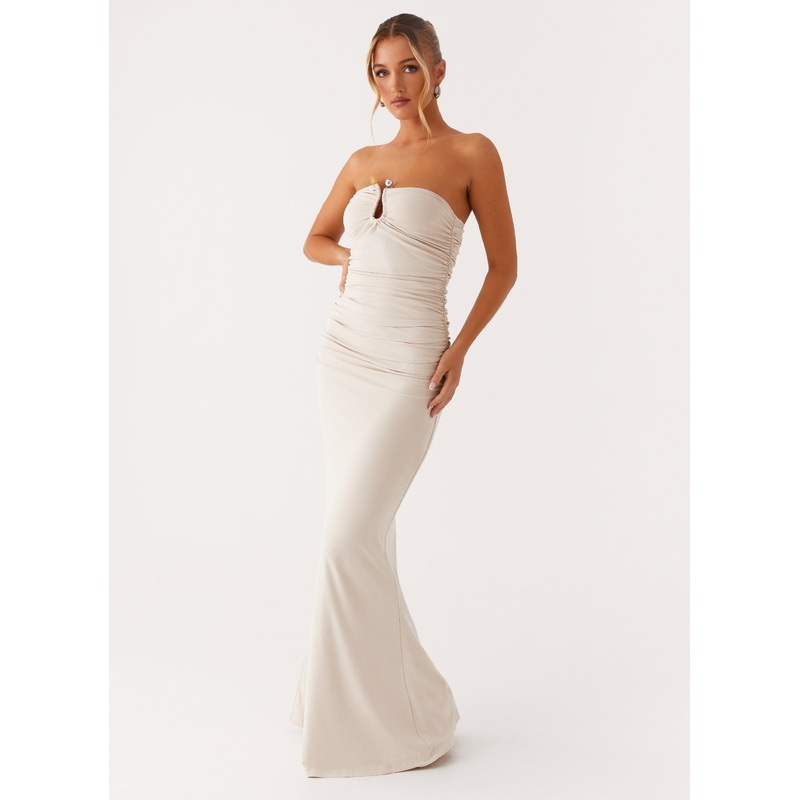 Rudy Maxi Dress – Ivory