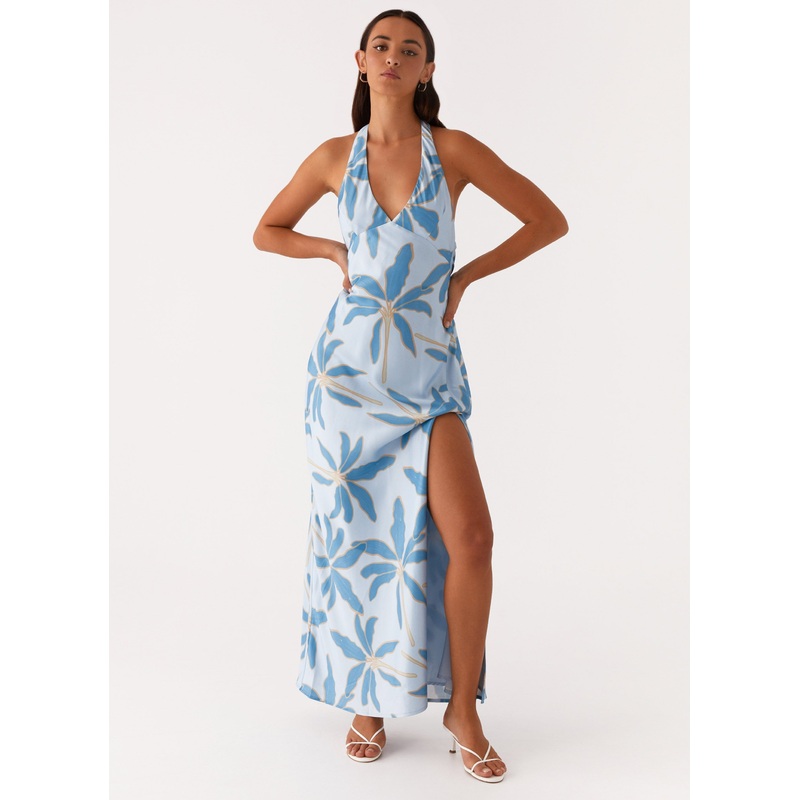 Angie Maxi Dress – Opulent Blue