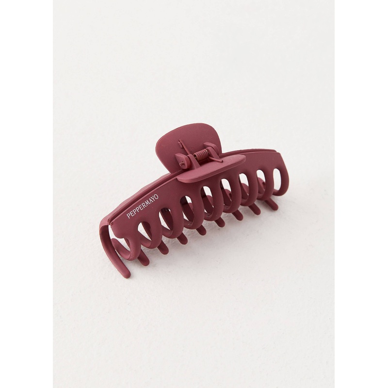 Claw Clip – Maroon