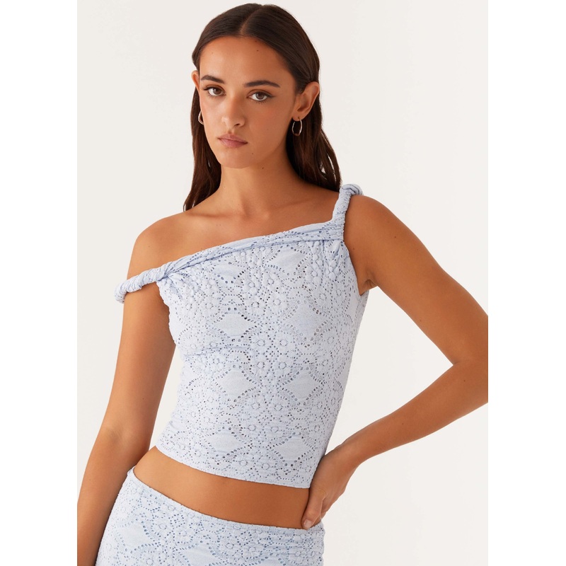 Diamond Sky Top – Blue