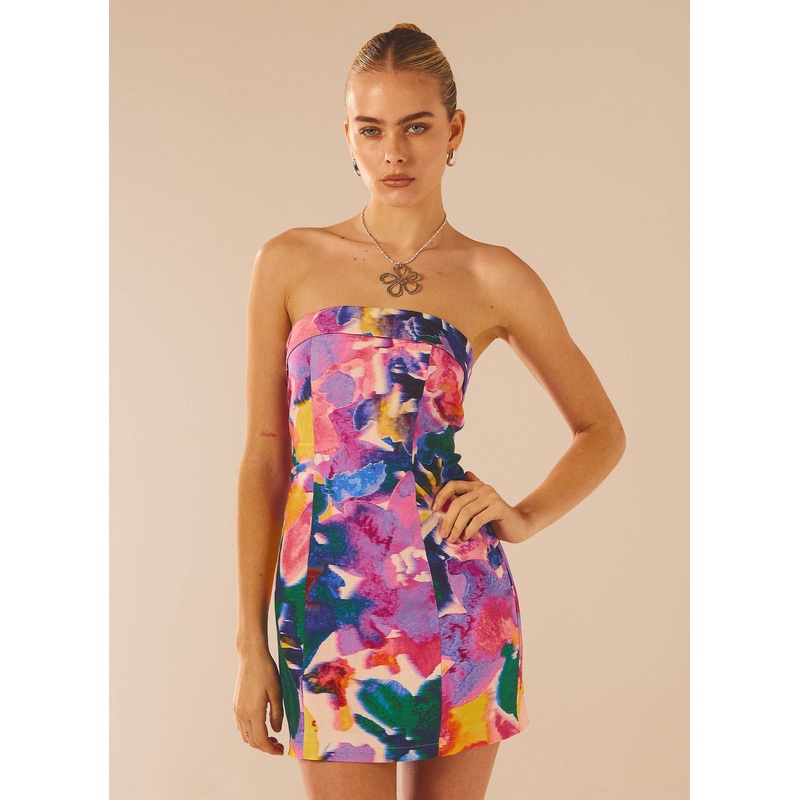 Mad Love Tube Mini Dress – Candy Bouquet