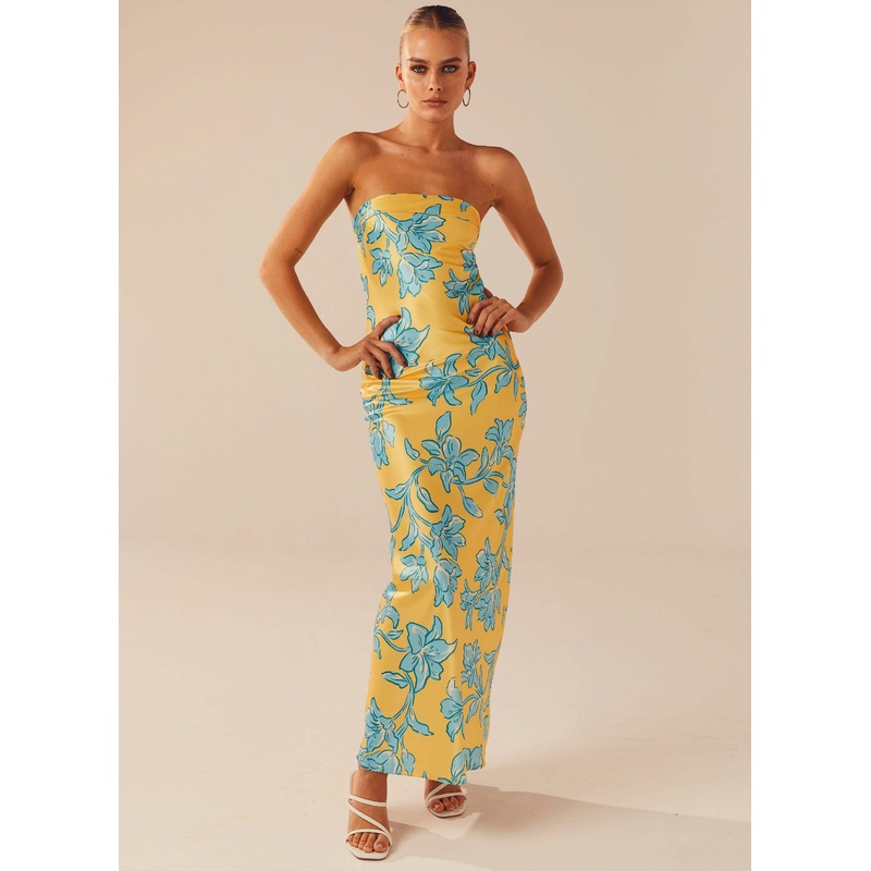 Summer Lover Maxi Dress – Golden Bloom