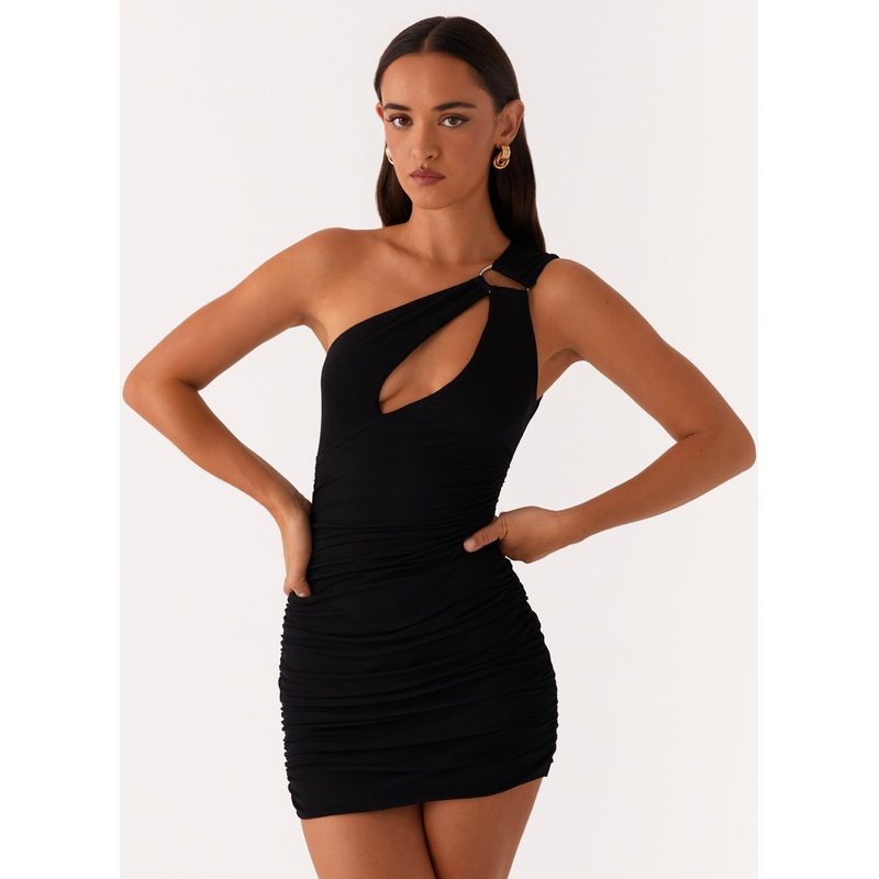 Amanda Mini Dress – Black