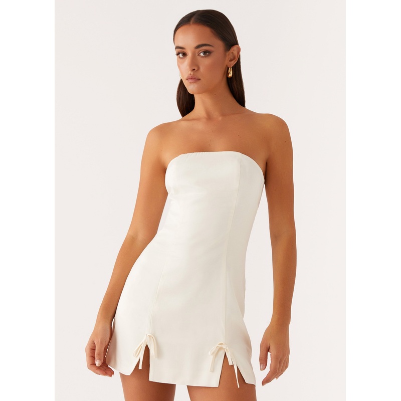 Kessie Mini Dress – Ivory