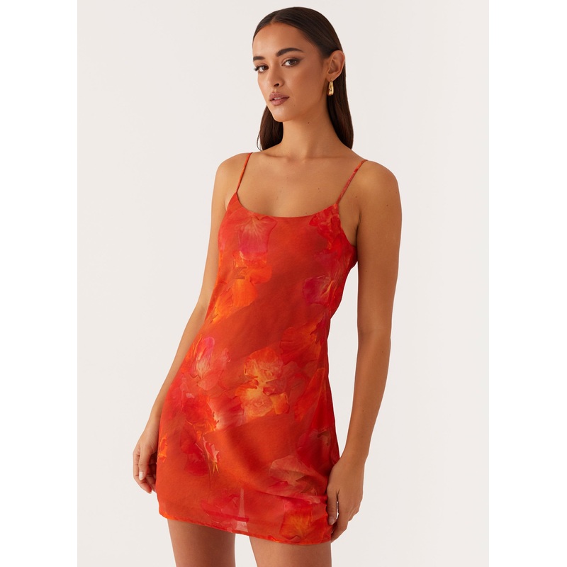 Manifest Mini Dress – Amber