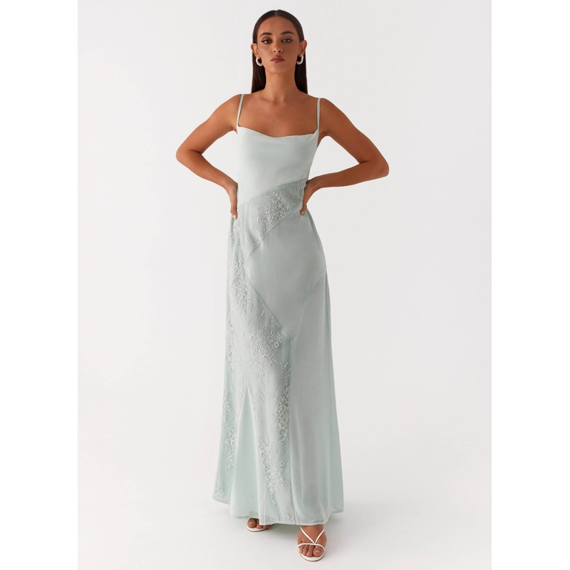 Gabriana Maxi Dress – Sage