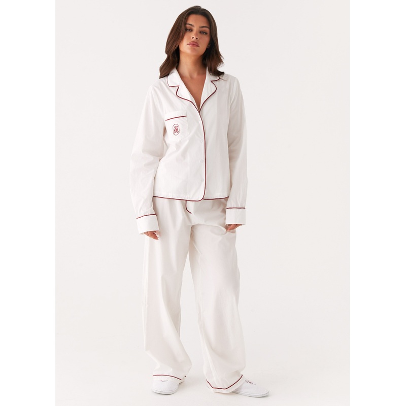 Harry Pyjama Pants – White