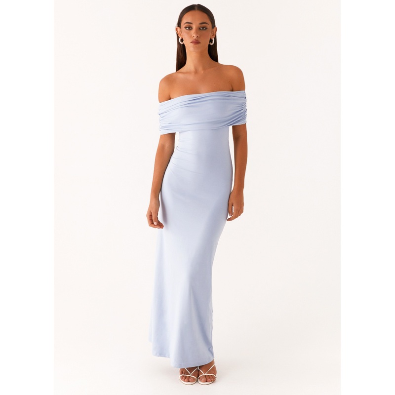 Normani Maxi Dress – Pale Blue