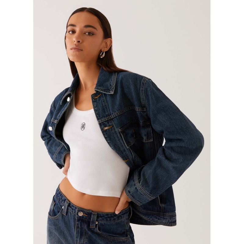 Raelynn Denim Jacket – Indigo