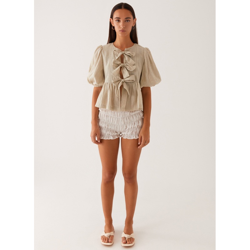 Western Wind Tie Top – Sage