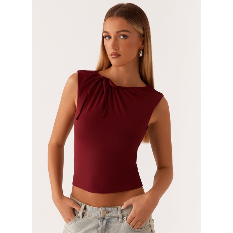 Darlee Tank Top – Mulberry