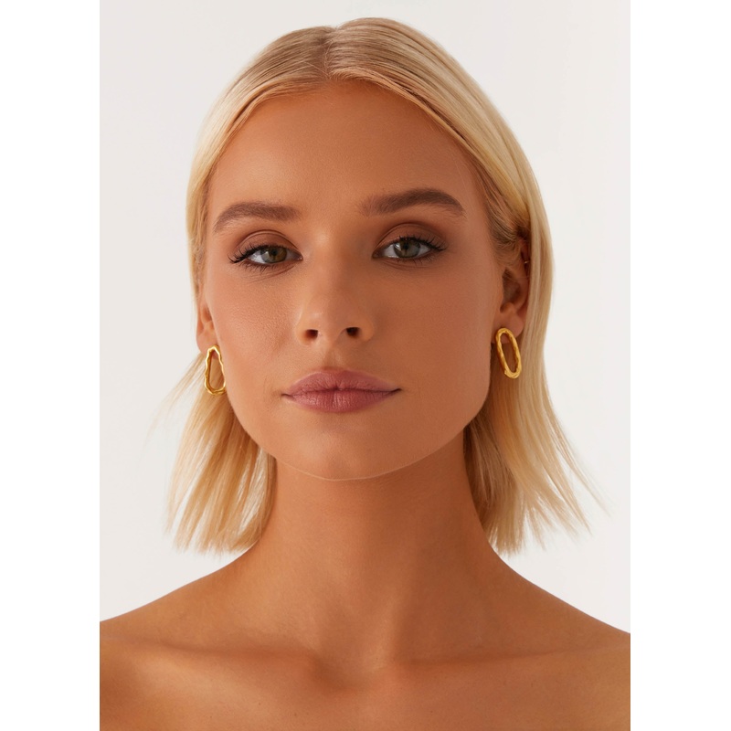Jedia Earrings – Gold