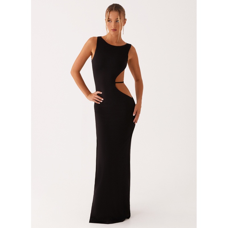 Sutton Maxi Dress – Black