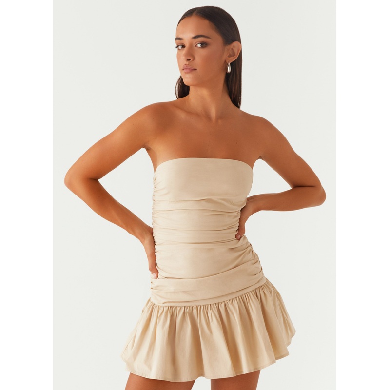 Carmel Mini Dress – Ivory