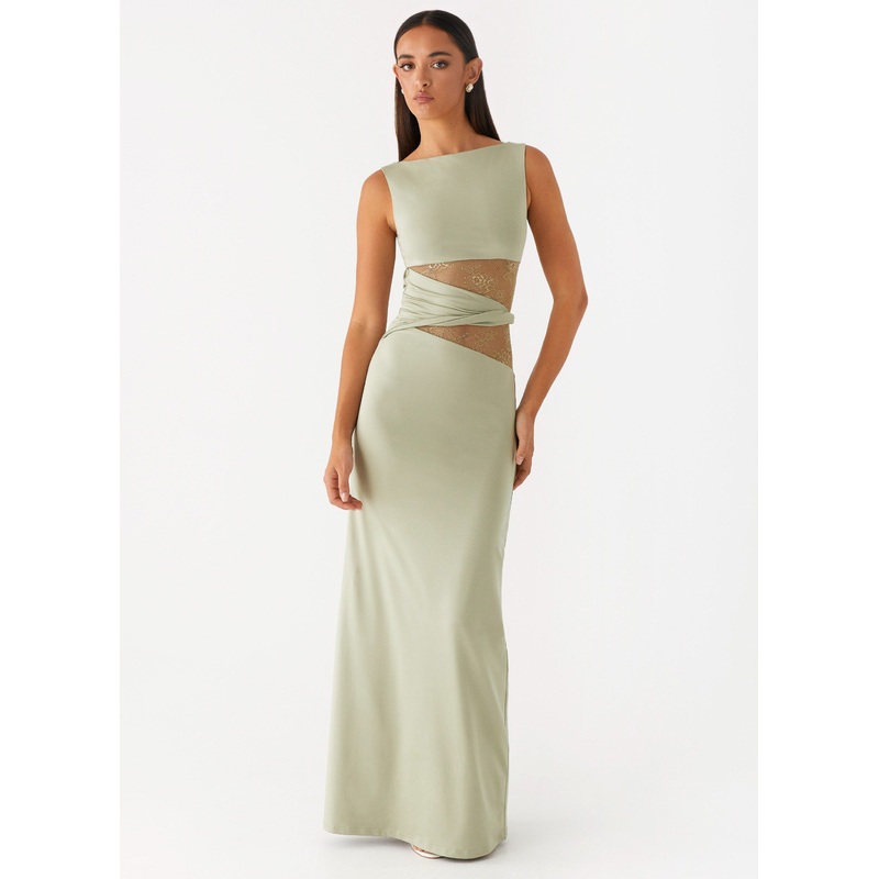 Karma Maxi Dress – Sage