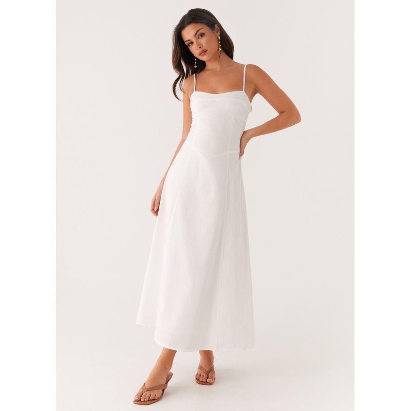Noosa Midi Dress – White