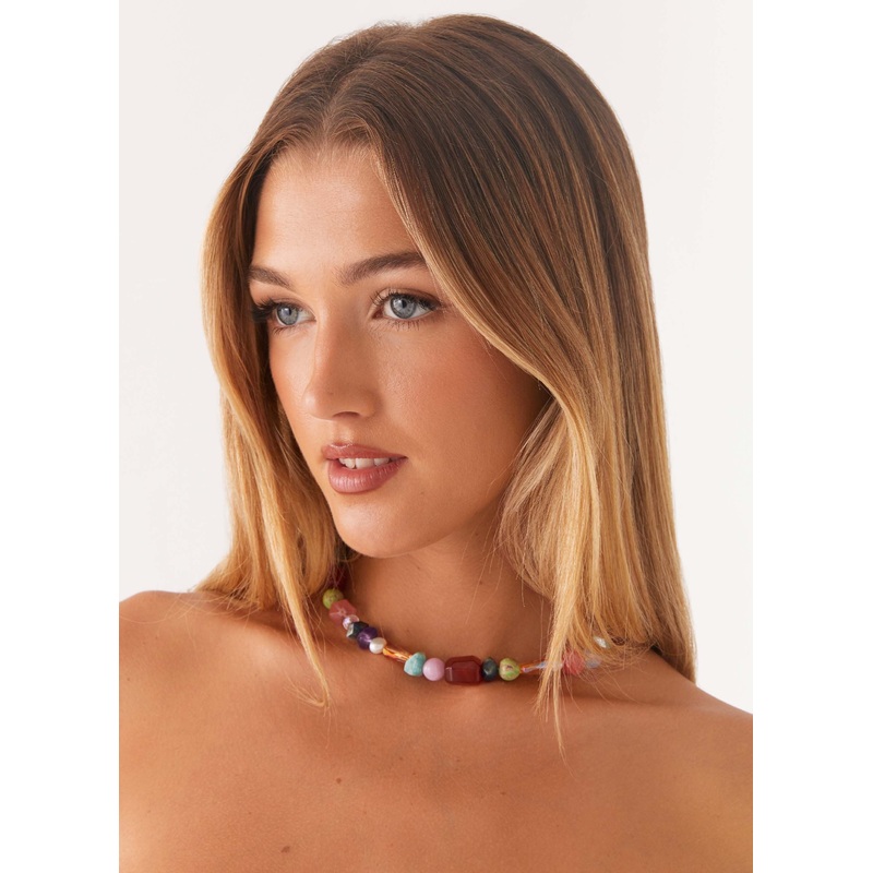 Totti Beaded Necklace – Multi