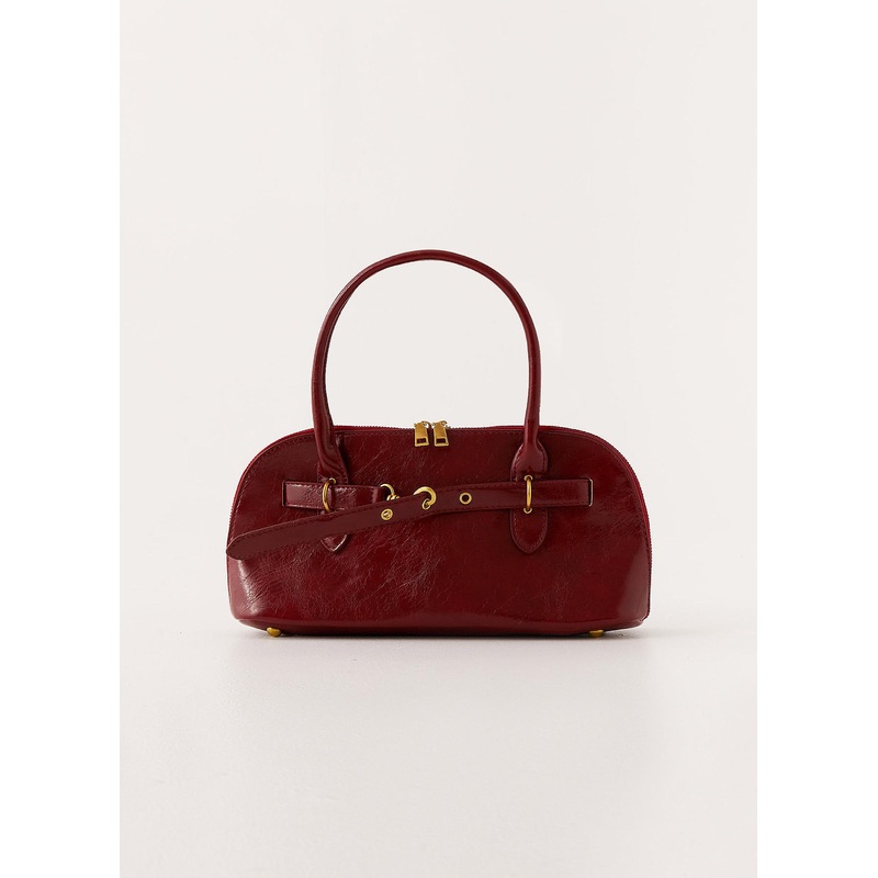 Agency Shoulder Bag – Red
