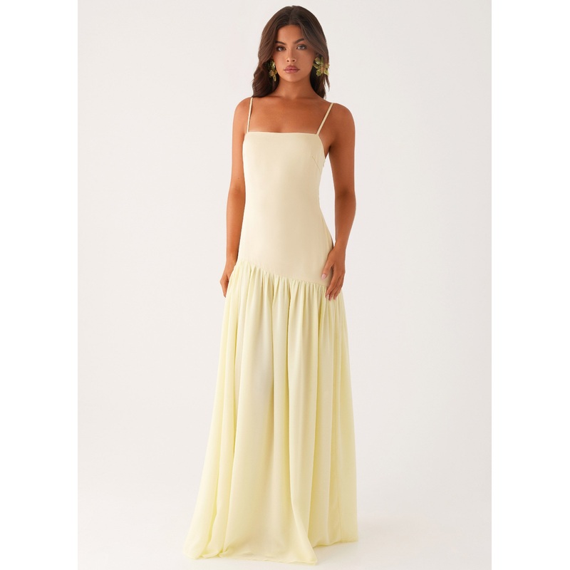 Asteria Maxi Dress – Yellow