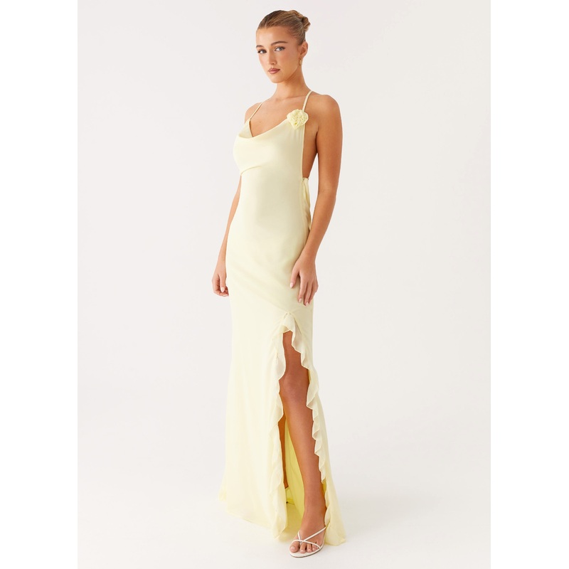 First Class Maxi Dress – Yellow