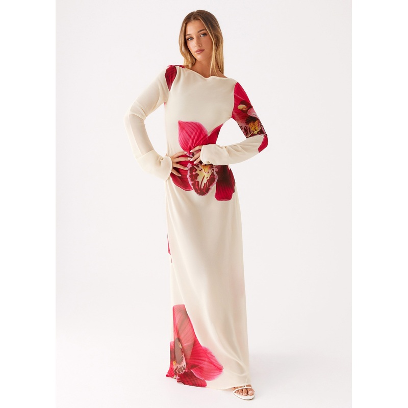 Lorde Maxi Dress – Orchid Yellow